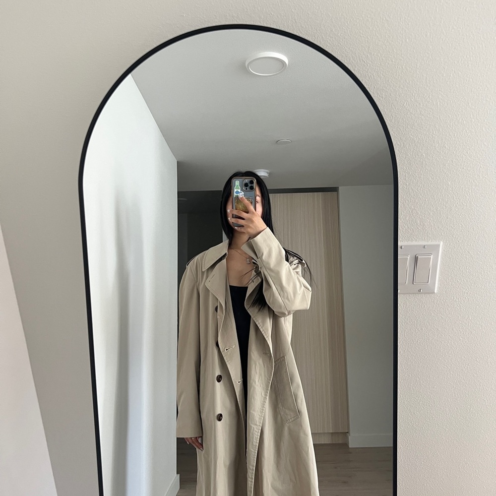Stylish Beige Trench Coat